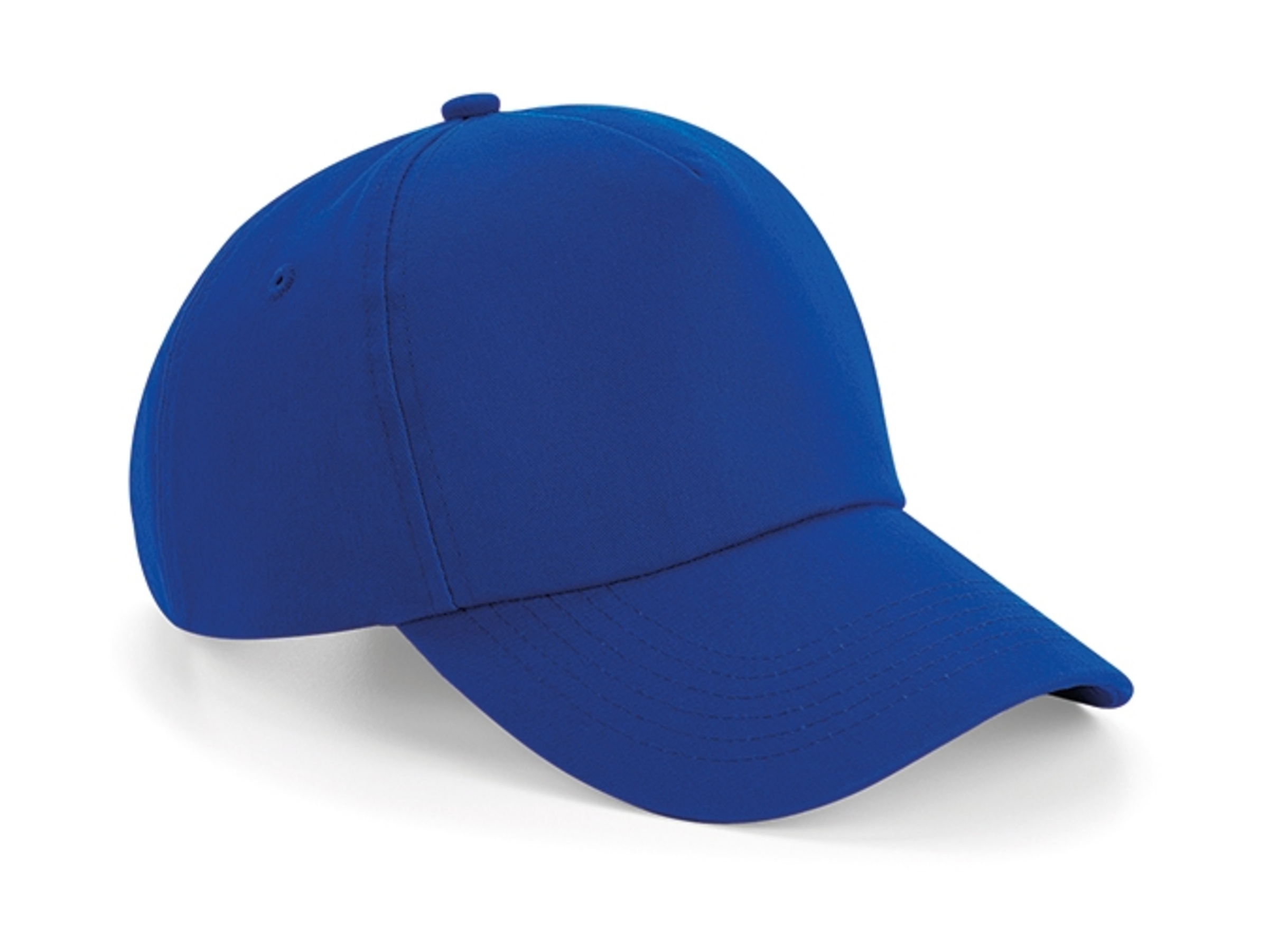 Beechfield Authentic 5 Panel Cap - Bright Royal - One Size
