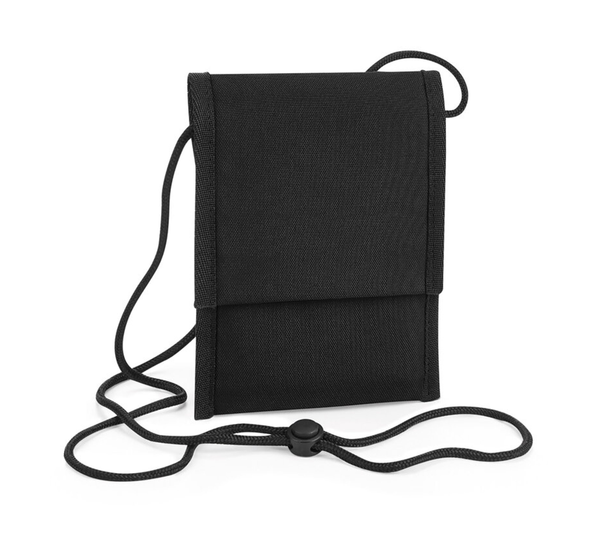 Bag Base Recycled Cross Body Pouch - Black - One Size