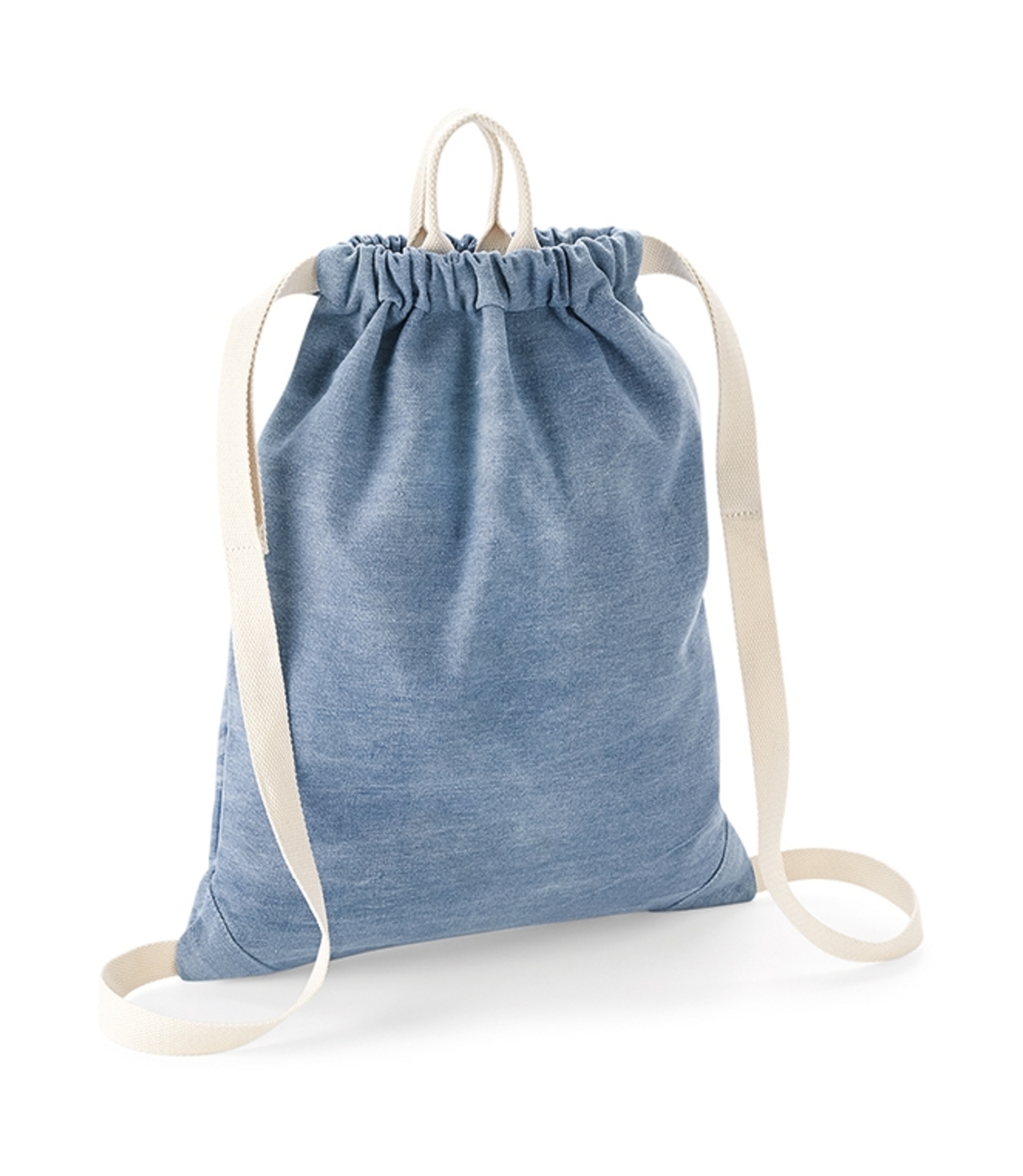 Bag Base Denim Gymsack - Denim Blue - One Size
