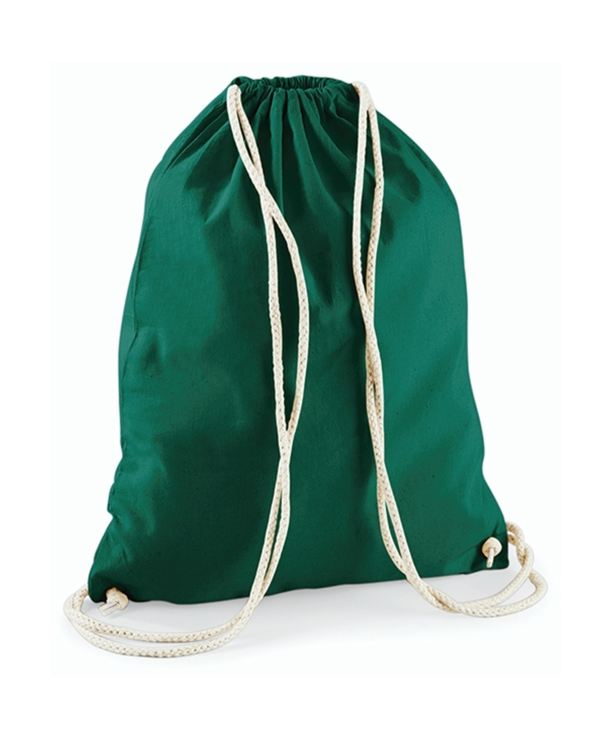 Westford Mill Cotton Gymsack - Bottle Green - One Size