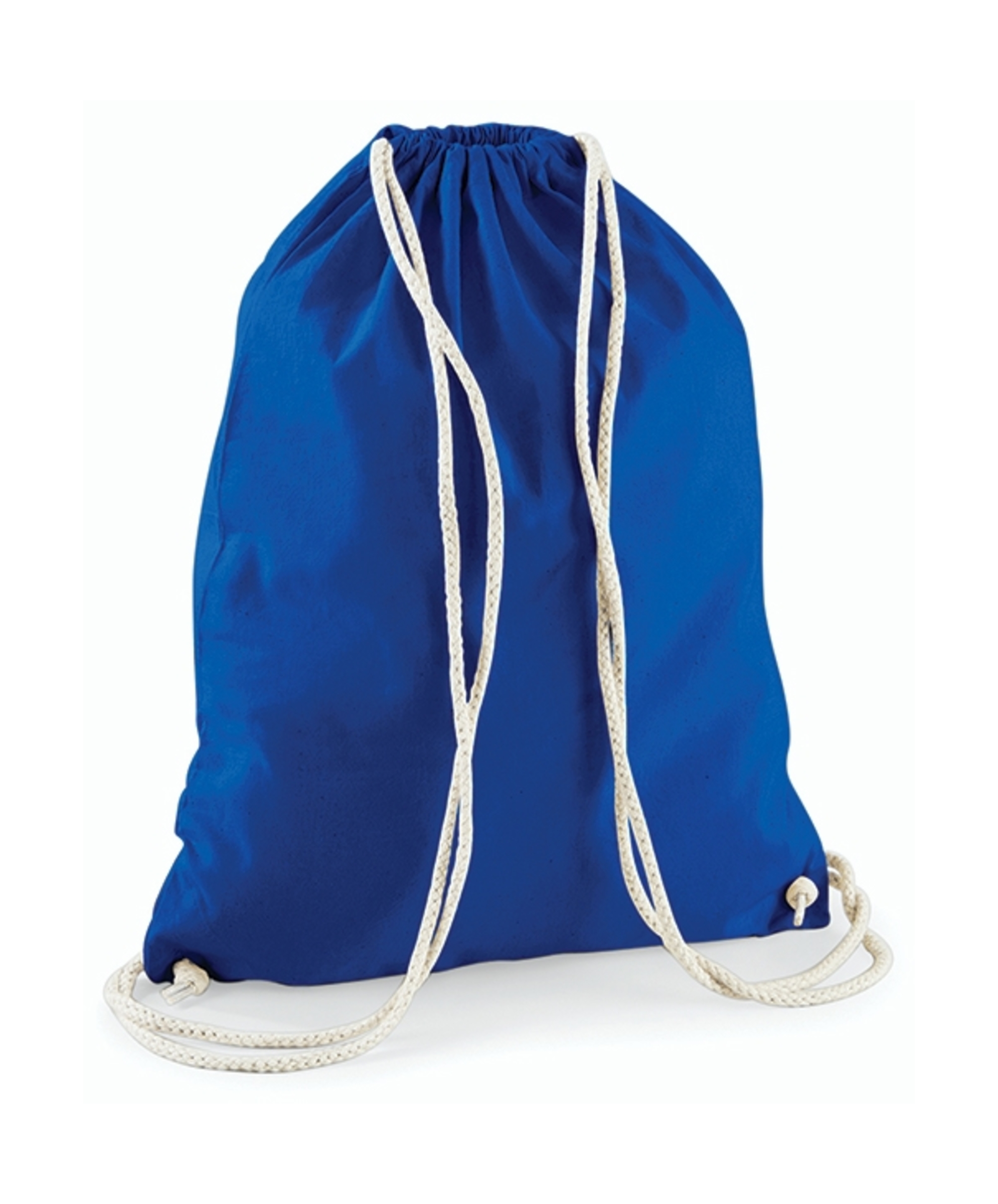 Westford Mill Cotton Gymsack - Bright Royal - One Size