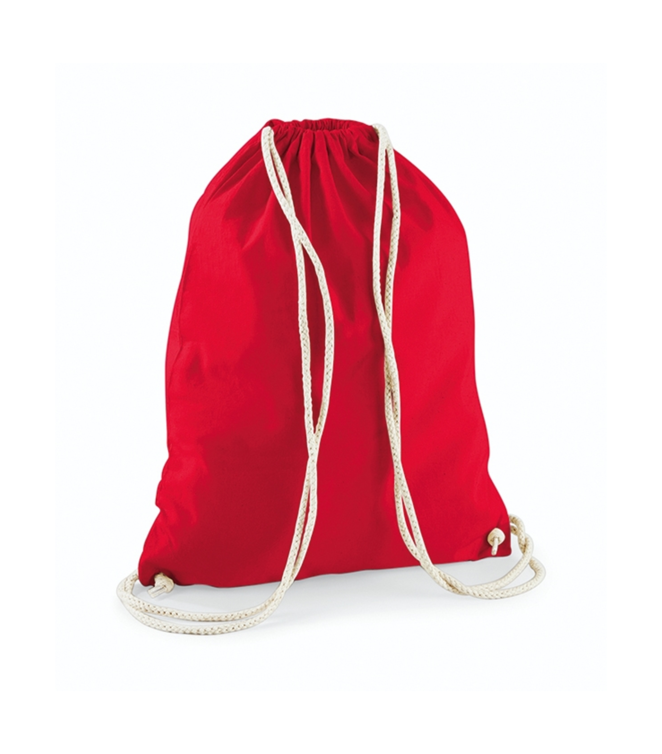 Westford Mill Cotton Gymsack - Classic Red - One Size