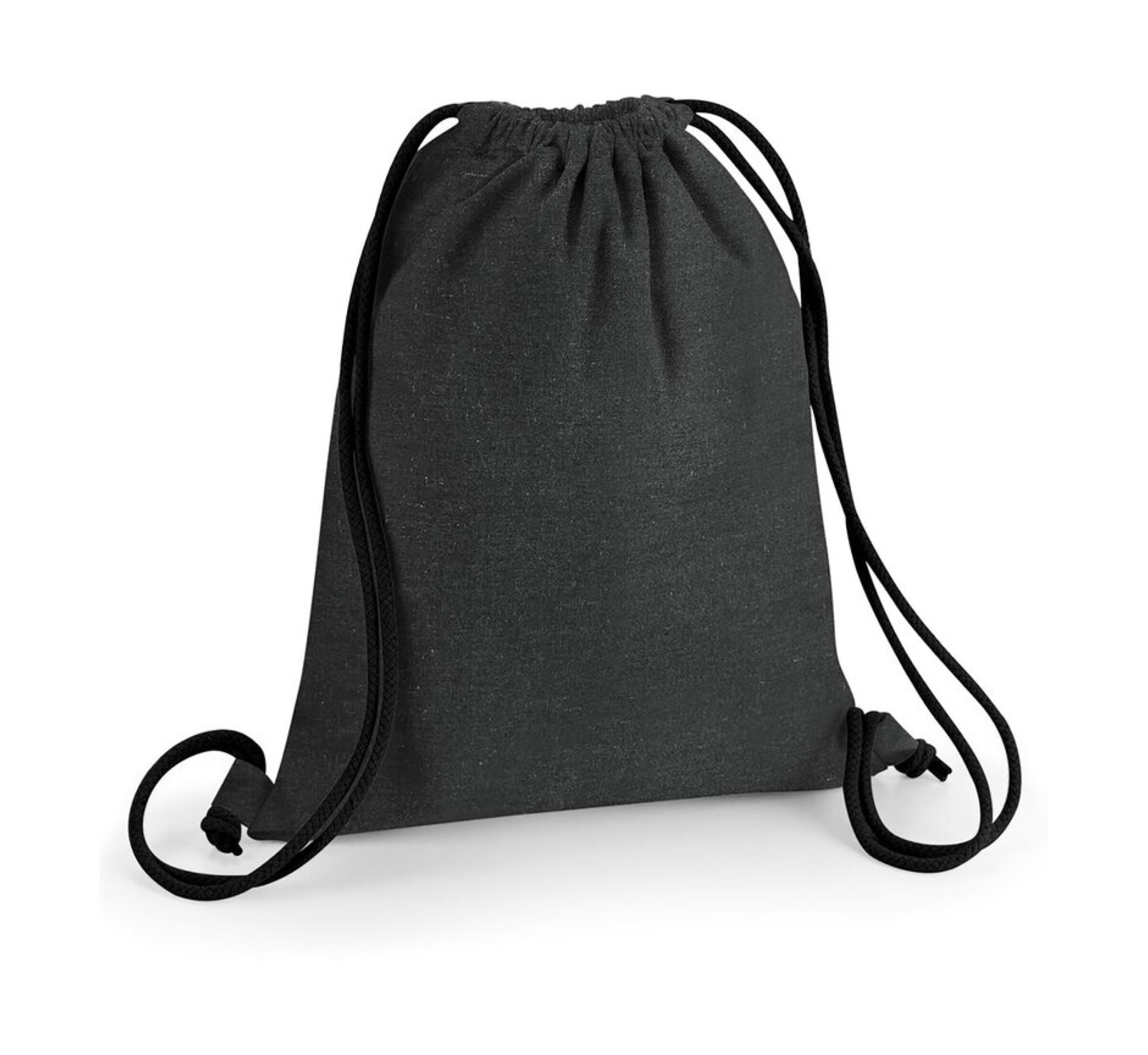 Westford Mill Revive Recycled Gymsac - Black - One Size